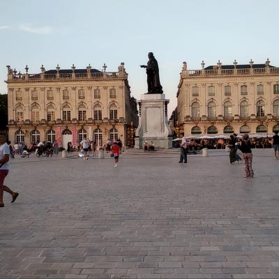 1ère soirée à Nancy place Stanislas